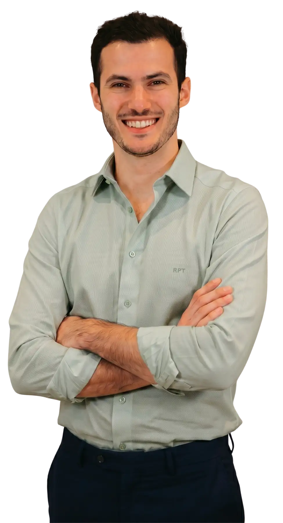 Foto Dr. Breno Camisa Verde Fundo Transp Dr.brenotrindade Dr. Breno Trindade | Dr. Breno Paschoalin Trindade — Radiologista